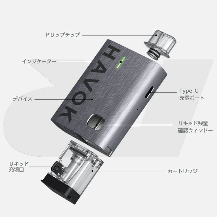 UWELL Havok R 咖哩棒 酒壺主機 | 防漏黑科技:圖片 11